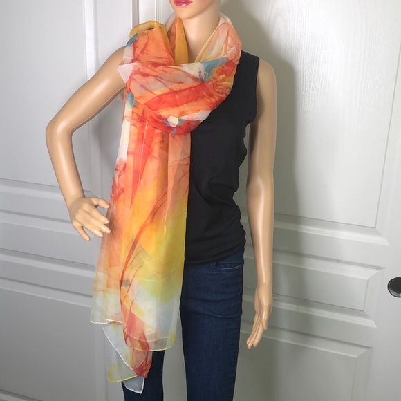 Big Bold & Beautiful Multi Use Scarf Size 52 X 70” - Picture 3 of 14